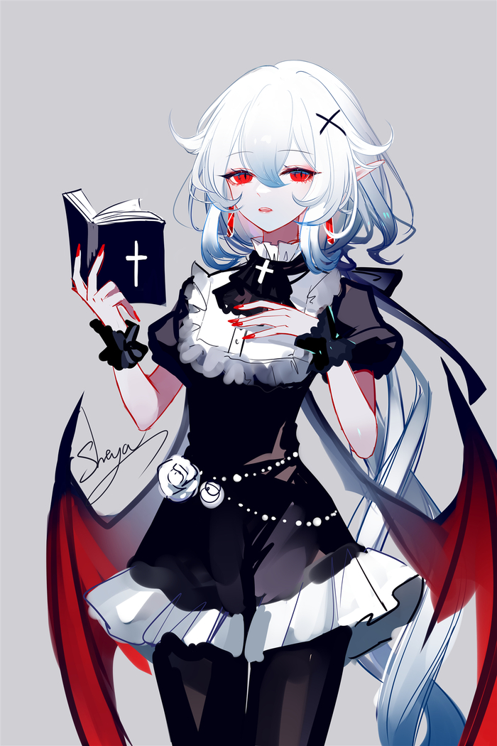  , Anime Art, , Original Character, Sheya