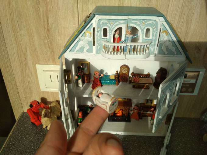 Люлька качается