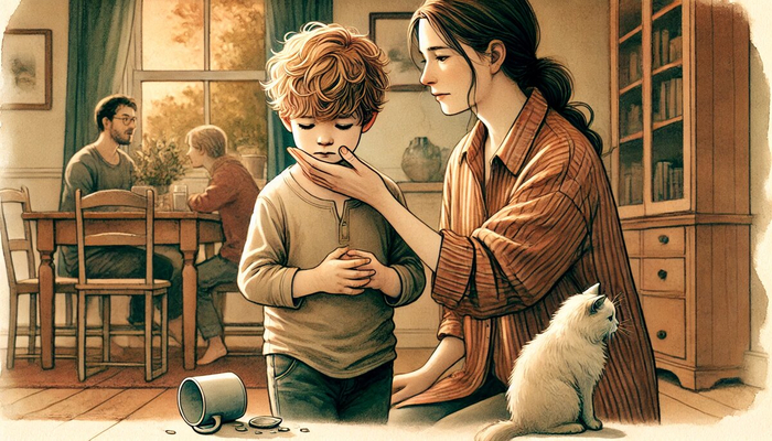 Сын в 10 лет разбил любимую кружку и обвинил в этом кошку. Почему дети врут и как спросить по-другому, чтобы он выбрал честность