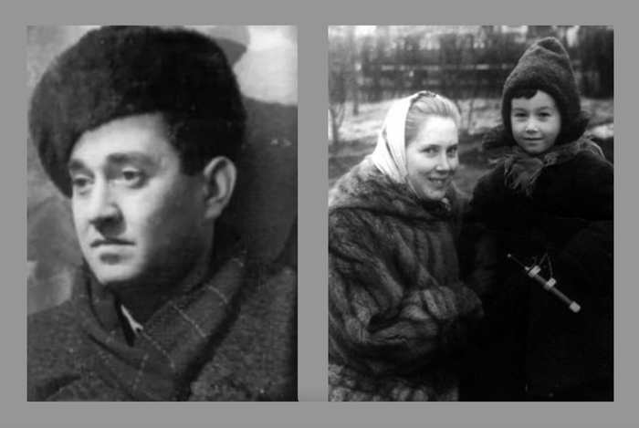 Виктор Юзефович Драгунский, жена Алла Васильевна, сын Денис