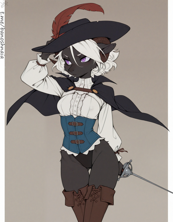 Случайно вышедший мушкетёр