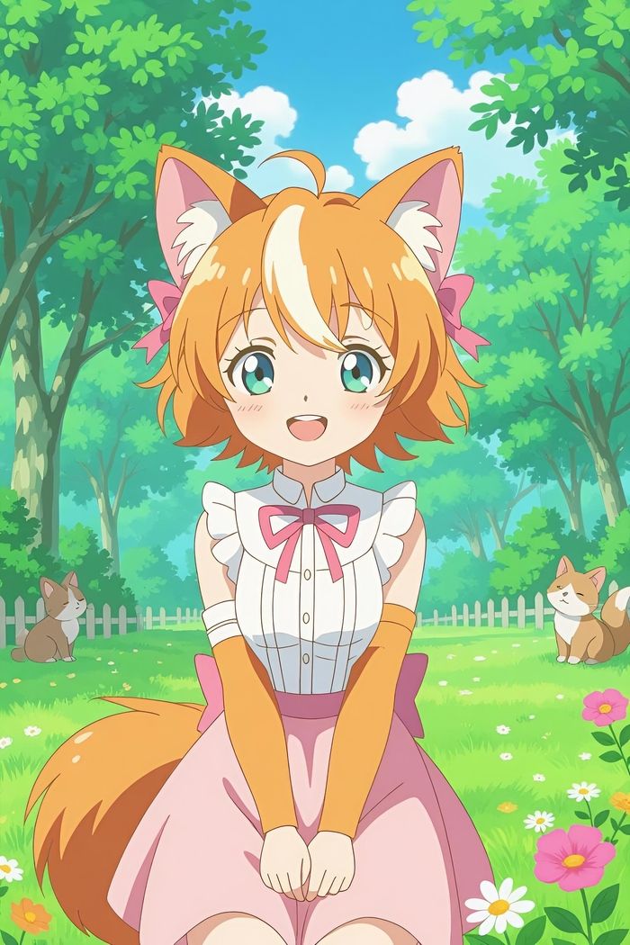   ,  , , , Anime Art, Animal Ears, ,  ,  , 