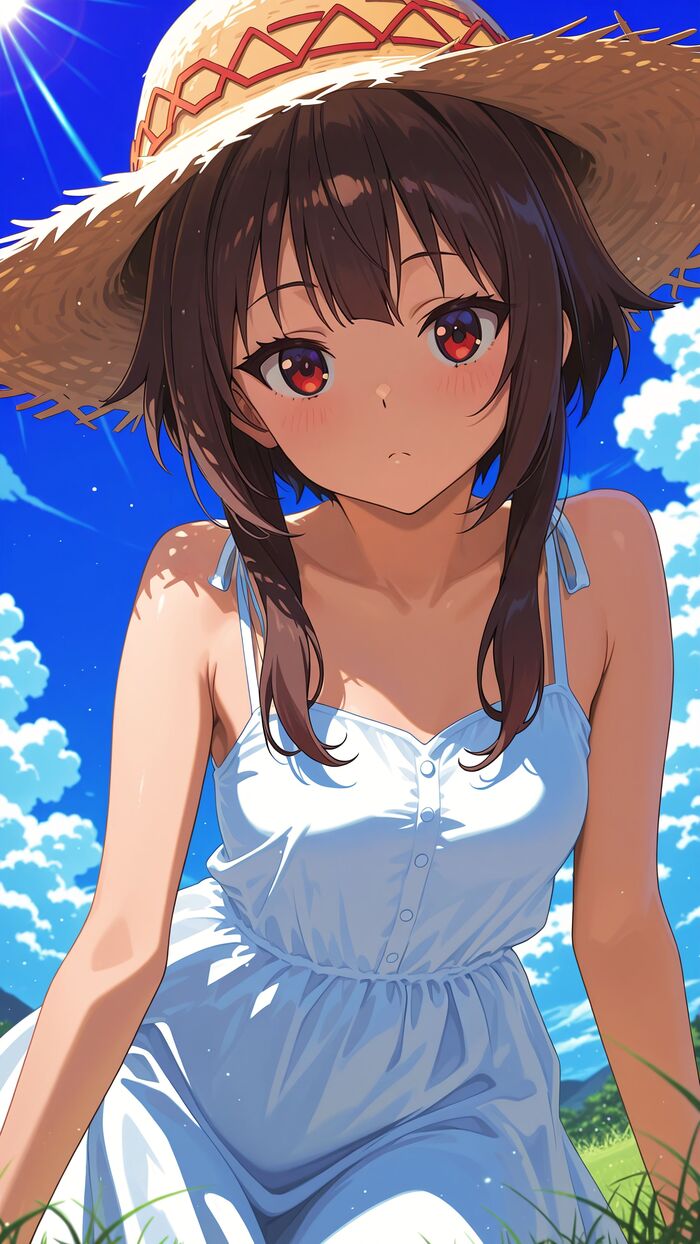   , :   , Stable Diffusion, Anime Art, , ,  , , Konosuba, Megumin, ,   , 