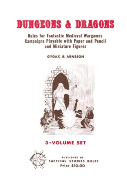 Изменчивые Характеристики: Original D&D (1974-1975) - Моё, Dungeons & Dragons, Олдскул, Настольные ролевые игры, Настольный варгейм, Dungeon Master, Ретро-Обзор, Настольные игры, Ролевые игры, Длиннопост