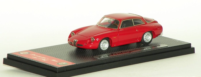 1/43 BBR (numbered 177/500) - 1961 Alfa Romeo SZ Coda Tronca (by Zagato) ,  , ,   , , 1:43