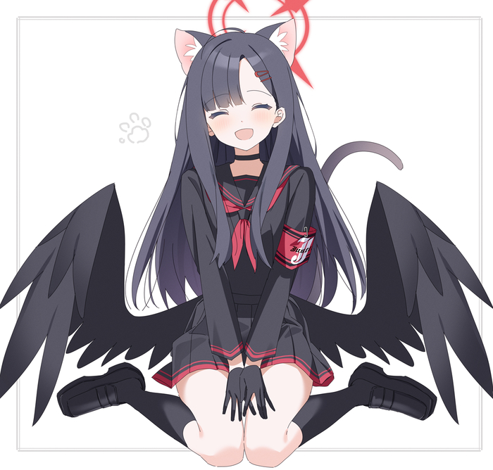 Blue Archive Anime Art, , Blue Archive, Ichika (Blue Archive), Kuwakami Kaho, Kiyosumi Akira, Yurizono Seia, , Animal Ears
