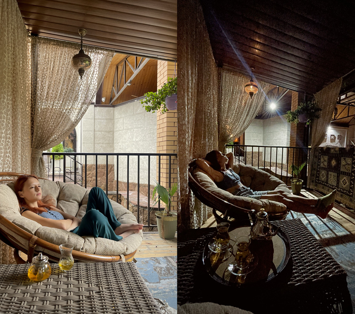 Ну очень уютно