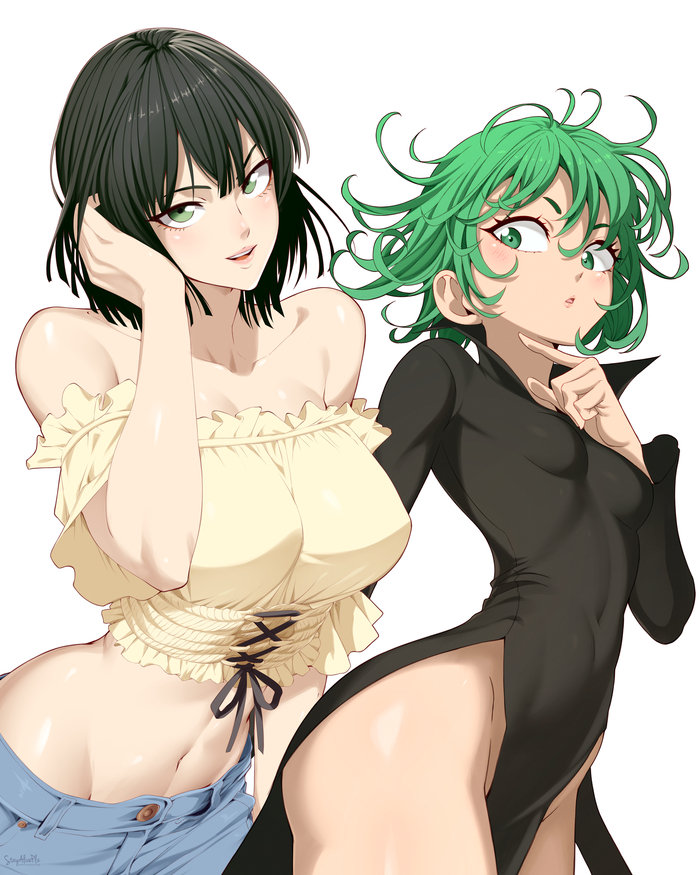   :   ? , Anime Art, Fubuki, Tatsumaki, Onepunchman