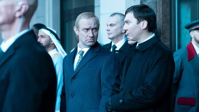 Первый кадр с Путиным из голливудского фильма «Кремлёвский волшебник».