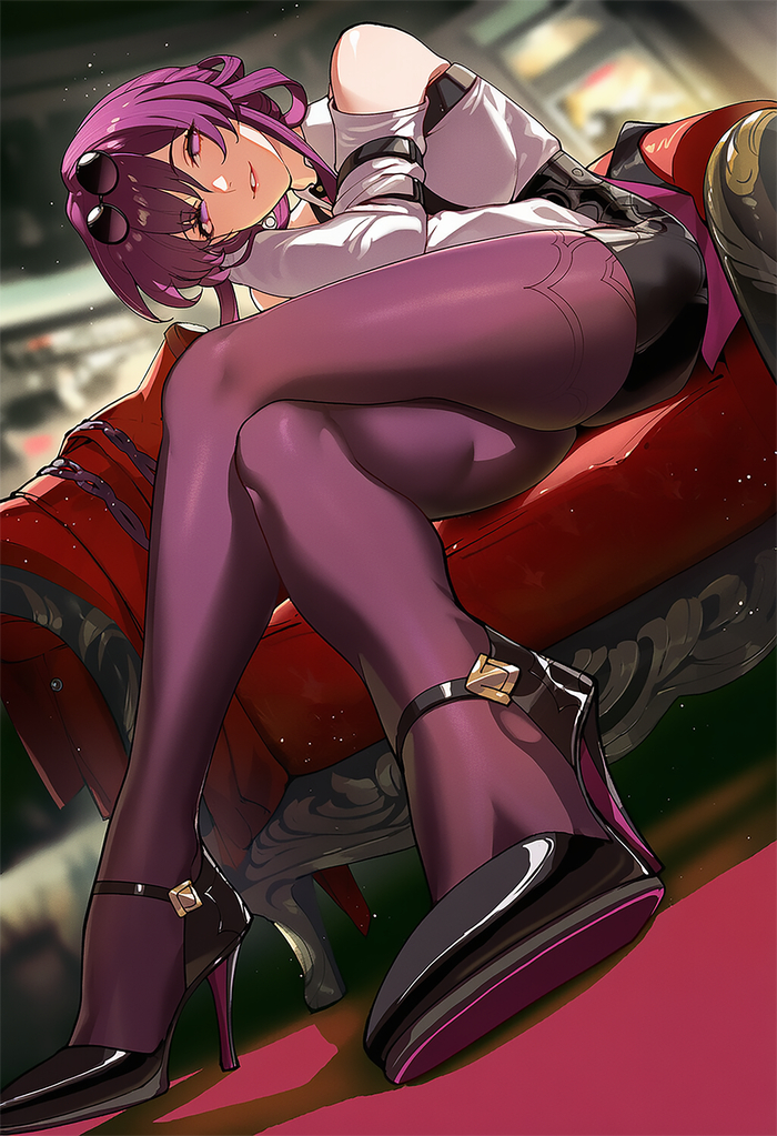     ...   ? , Anime Art, Kafka (Honkai: Star Rail), Honkai: Star Rail