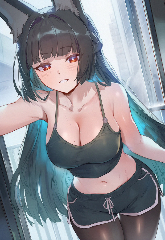  Zenless Zone Zero, Hoshimi Miyabi (zzz), , , , , Anime Art, Animal Ears,  ,  