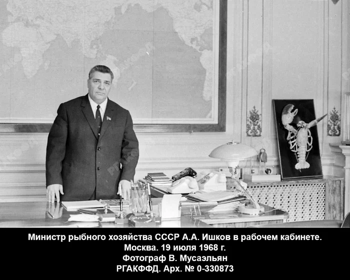 120-летие со дня рождения выдающегося деятеля рыбной отрасли – Александра Ишкова СССР, Архив кинофотофонодокументов, Исторические личности, Длиннопост