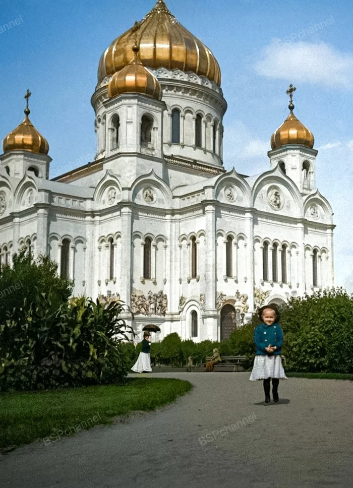 Цветные снимки Дореволюционной Москвы. Жизнь и виды города в начале ХХ века. Часть 7 Старое фото, Историческое фото, Фотография, 20 век, 19 век, Москва, Российская империя, История города, История России, Колоризация, Длиннопост