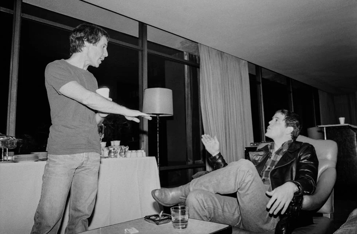 Пол Саймон и Лу Рид, 1980.