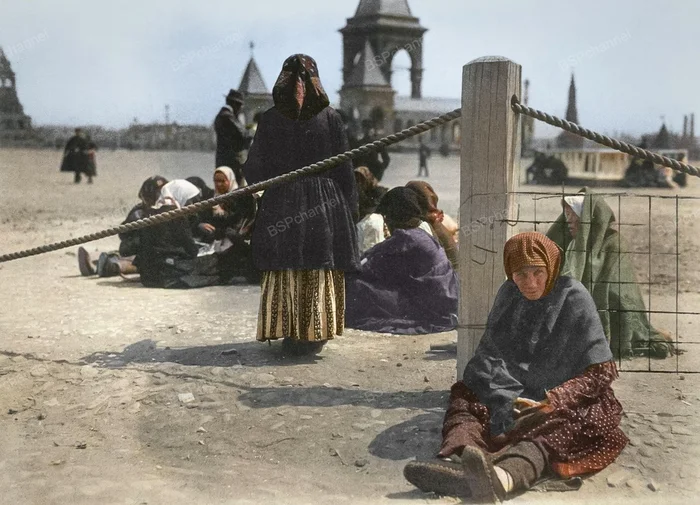 Цветные снимки Дореволюционной Москвы. Жизнь и виды города в начале ХХ века. Часть 7 Старое фото, Историческое фото, Фотография, 20 век, 19 век, Москва, Российская империя, История города, История России, Колоризация, Длиннопост