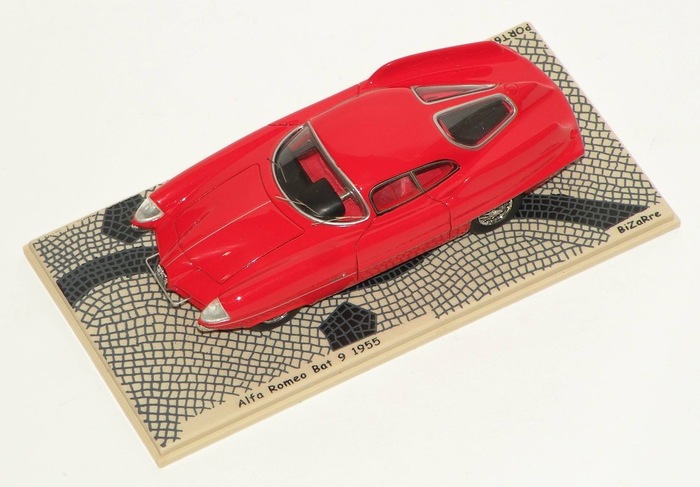 1/43 Bizarre - 1955 Alfa Romeo BAT 9 by Bertone (red version) Авто, Масштабная модель, Моделизм, 1:43, Коллекционирование, Коллекция, Фотография