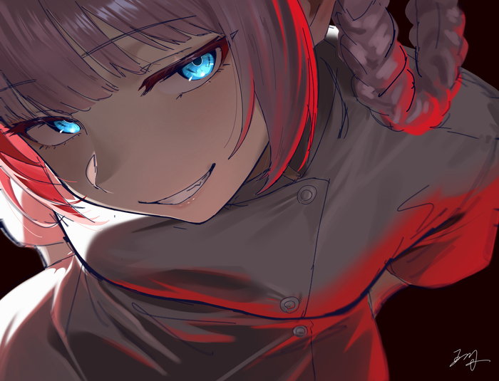    Anime Art, , Yofukashi no Uta, Nanakusa Nazuna, , , Pixiv