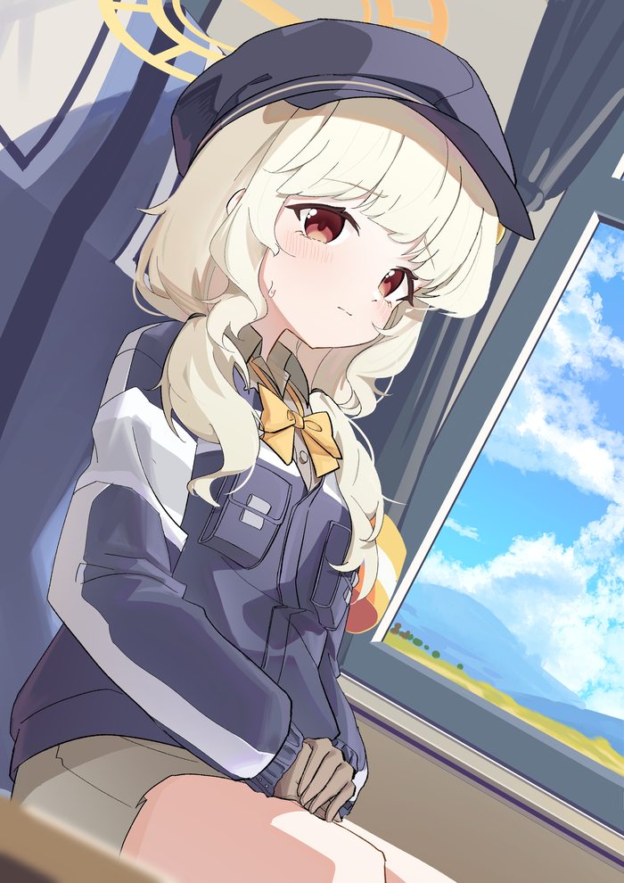   , Anime Art, Blue Archive, Aoba