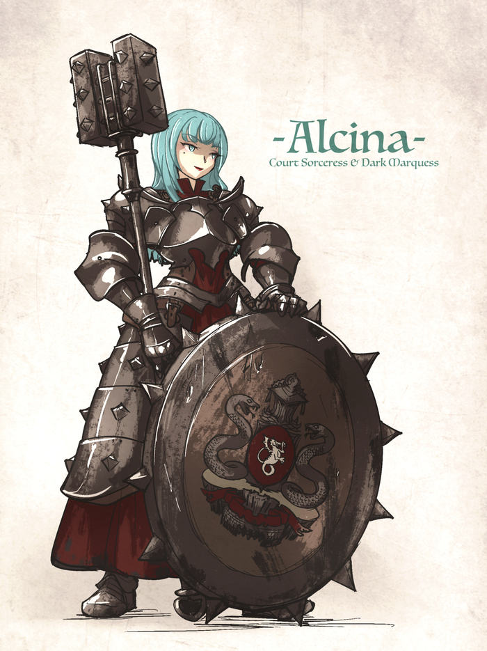 Alcina Vanishlily (Ironlily), , Unicorn Overlord, Game Art, 