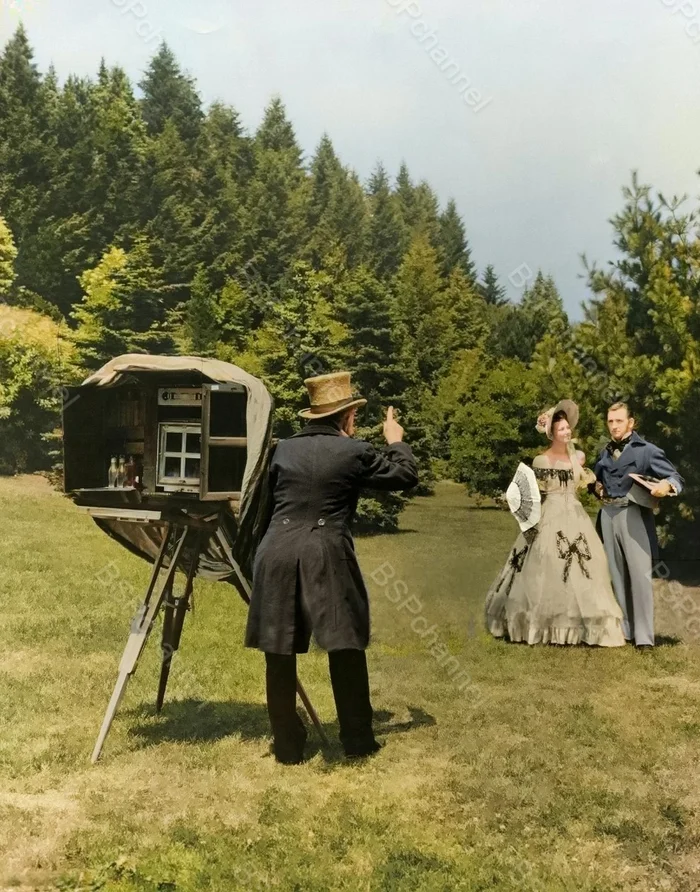 Уникальные исторические кадры, которые перенесут вас в прошлое. 20 раскрашенных фотографий из ХIX века. Часть 10 Историческое фото, Старое фото, 19 век, Фотография, Колоризация, Длиннопост