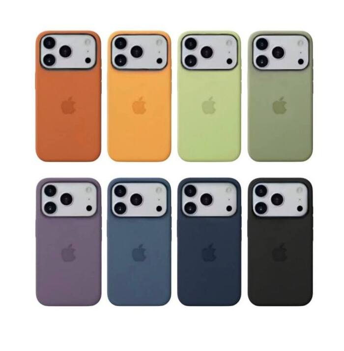 Официально представлены новые чехлы из жидкого силикона для iPhone 17