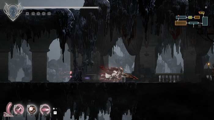 Мне особенно нравится, как она прям под ручку его держит. Жаль, не все анимации с духами в игре столь проработаны.