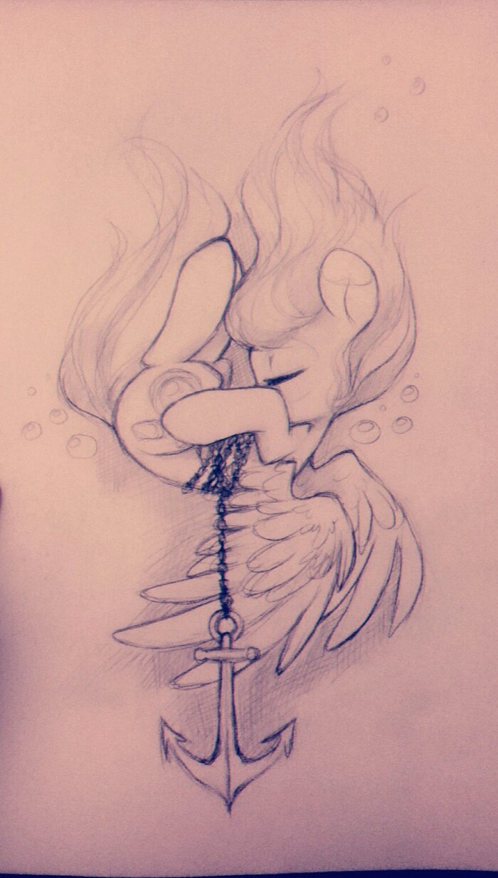 Drowning My Little Pony, Semi-grimdark, Derpy Hooves