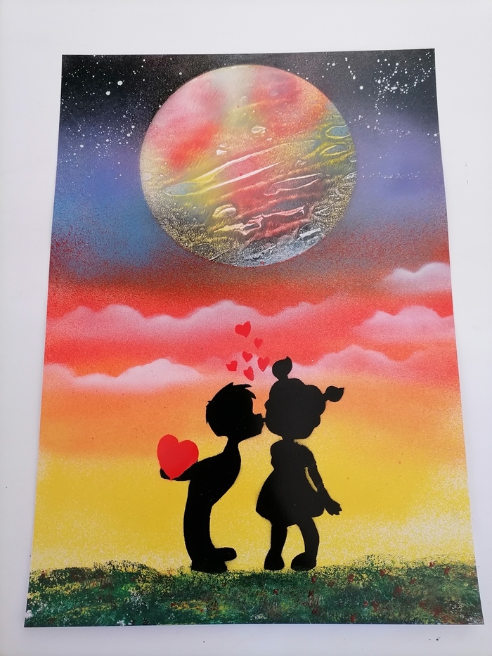 Искусство спрейарт Искусственный интеллект, Рисунок, Красота, Длиннопост