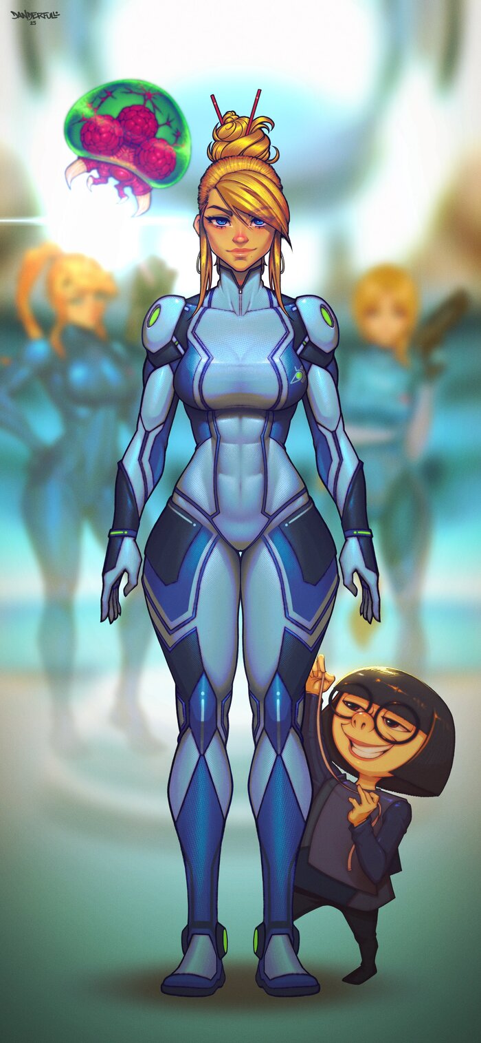   ( !) , , , Metroid, Samus Aran, , , , , , 