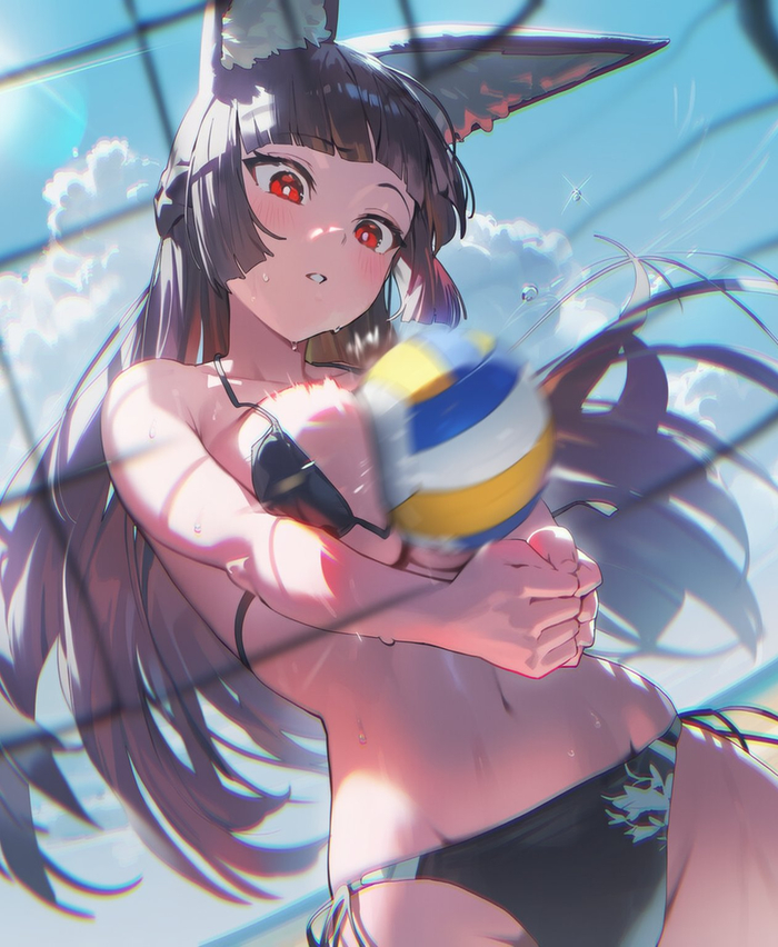  Zenless Zone Zero, Hoshimi Miyabi (zzz), , , , , Anime Art, Animal Ears,  ,  , ,  