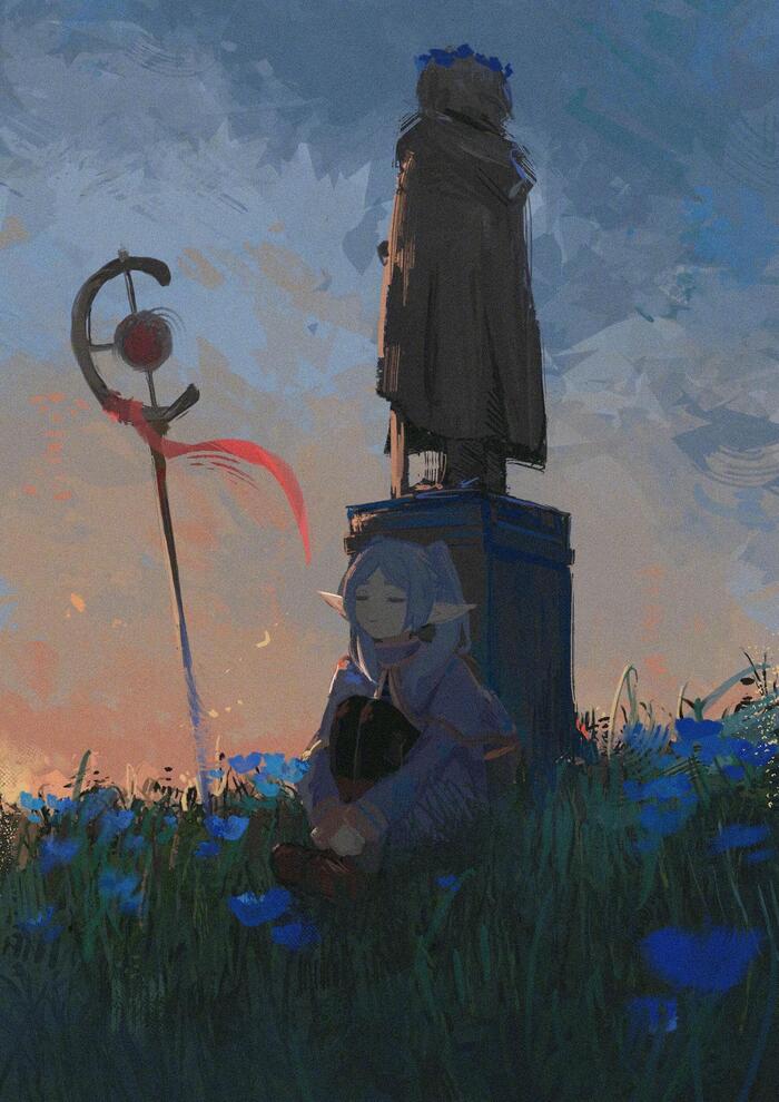   , Anime Art, Frieren, Sousou no Frieren