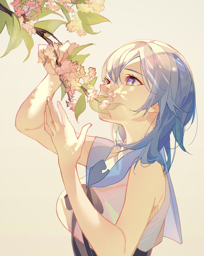  Anime Art, Pixiv, , Genshin Impact, Eula (Genshin Impact)