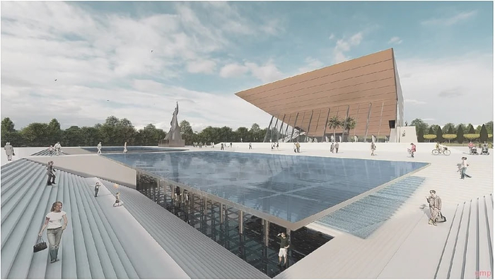 Дизайн проект реконструкции кинотеатра "Аврора"