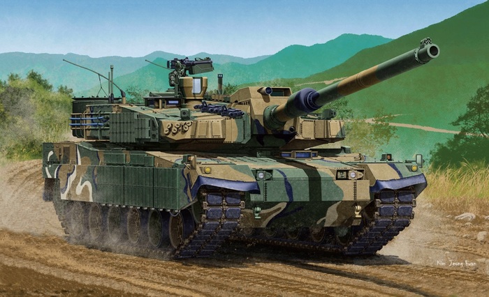 K2 "Чёрная пантера" — это современный южнокорейский основной боевой танк.