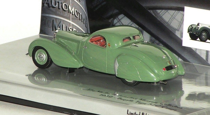 1/43 PMA Minichamps - 1939 Bugatti 57C Coupe by Van Vooren ,  , , ,   , 1:43, 