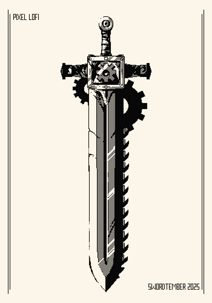 Swordtember 2025_3 Gear , Pixel Art, 2D, , , , -, , , Digital