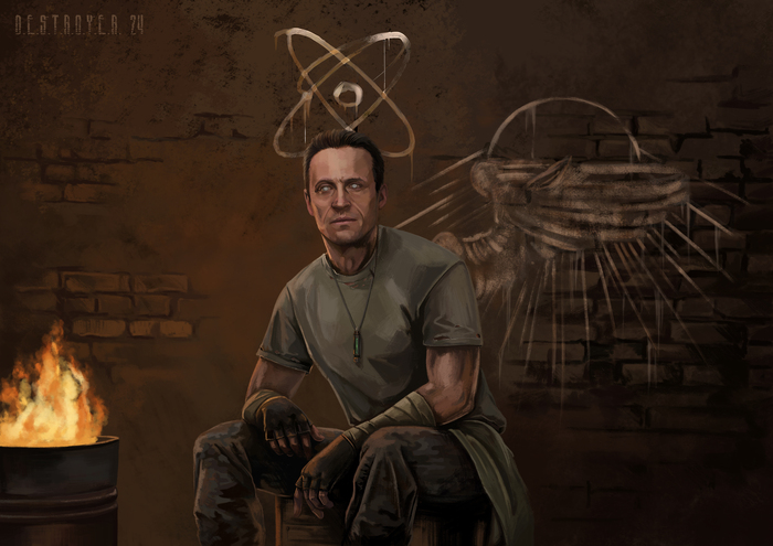 S.T.A.L.K.E.R.2 Faust Fanart , ,  2:  , , 2D, , Game Art