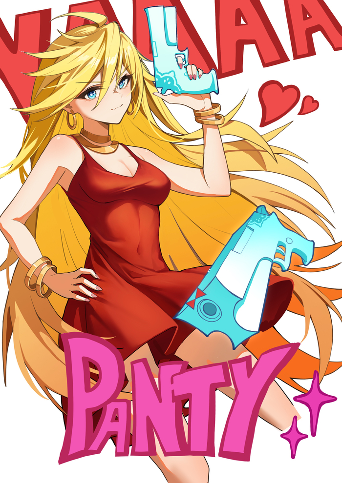 Panty Anime Art, , Panty Anarchy, Panty Stocking with Garterbelt, Pixiv