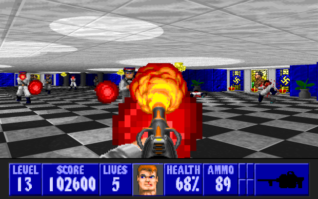 Ответ на пост «Ноутбук Compaq 1988 года выпуска и запуск игры Wolfenstein 3D, 1992 года»