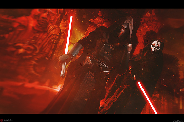 Darth Revan (by andrewhitc) and Darth Nihilus (by moscowtrooper) , , Star Wars, 