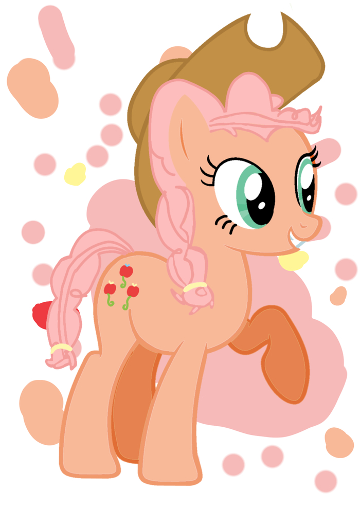      , My Little Pony, Pinkie Pie, Applejack, Fusion, 