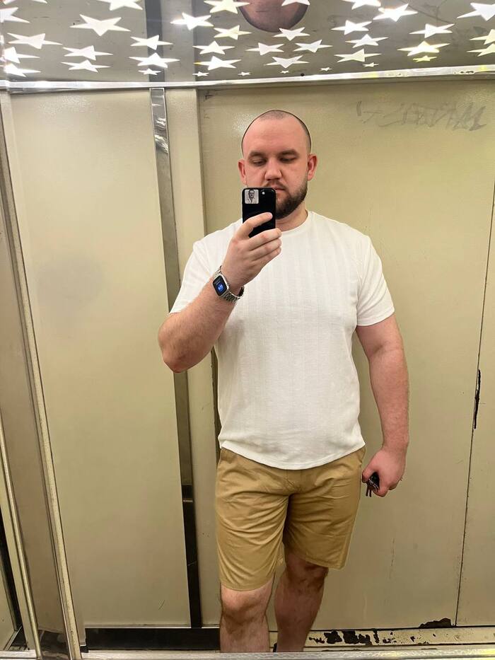 Август 25-го, вес 124.7кг