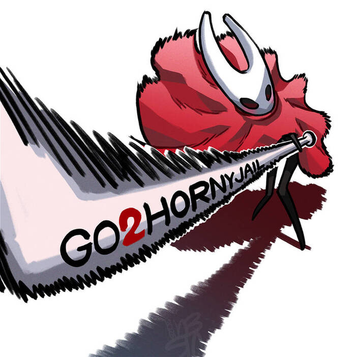  Hollow Knight: Silksong, Hornet, , Horny jail