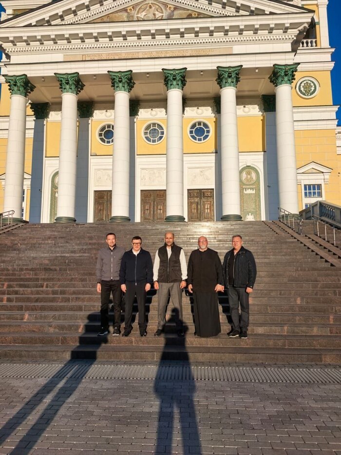 Полпред в УрФО Артём Жога и губернатор Алексей Текслер посетили кафедральный собор Рождества Христова в Челябинске