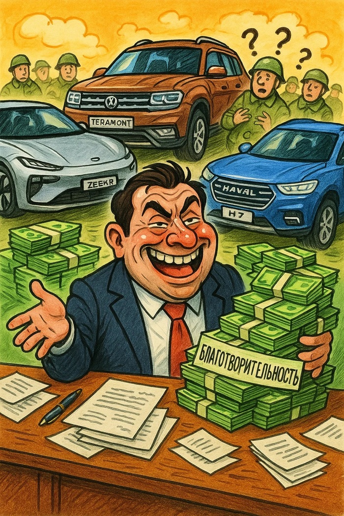 Роман Алёхин: 10 миллионов рублей, три машины и один «благотворительный» поворот