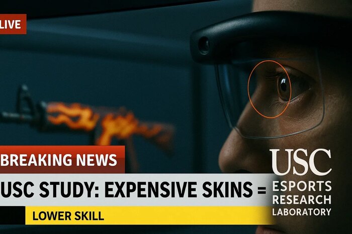 USC ESPORTS RESEARCH LABORATORY CONFIRMS A DIRECT LINK BETWEEN THE VISUAL COMPLEXITY OF STICKERS AND REDUCED GAME PERFORMANCE IN CS2 Counter-strike 2, CS:GO, Counter-strike, 