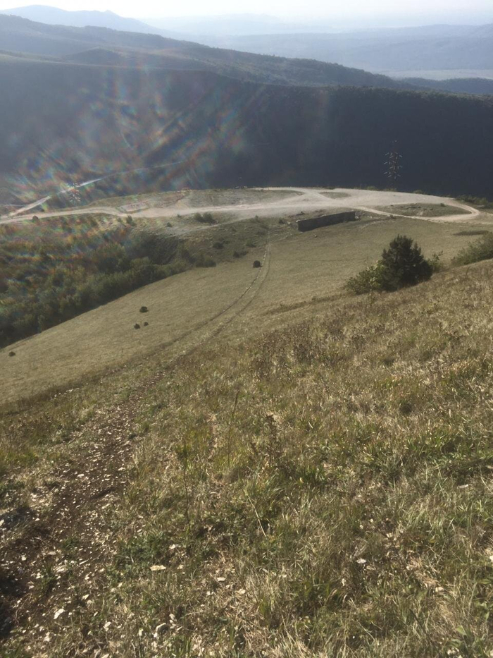 Вид со склона