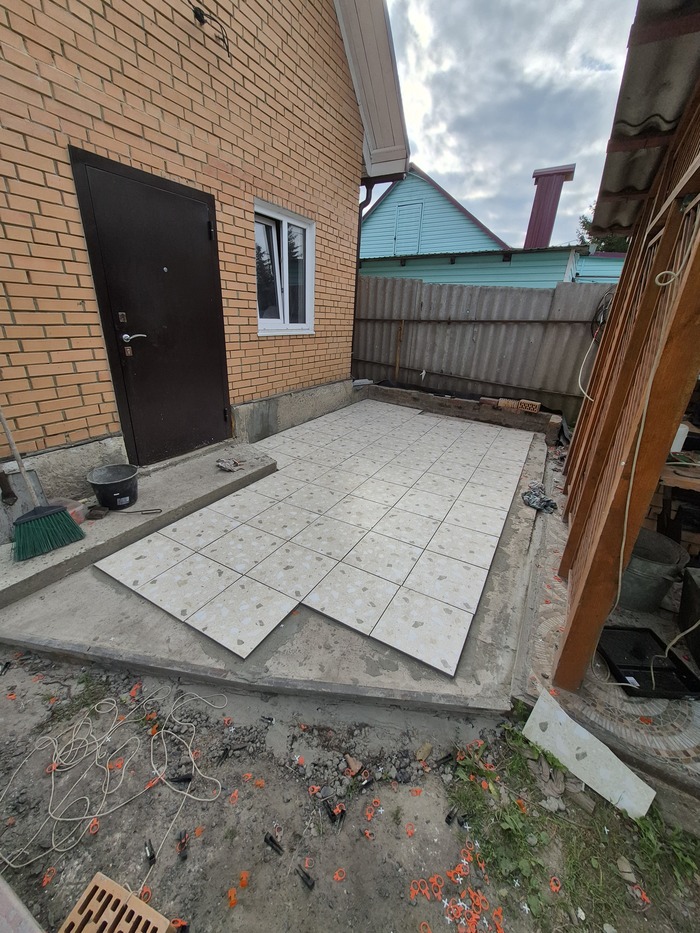 Нужен совет по укладке плитки