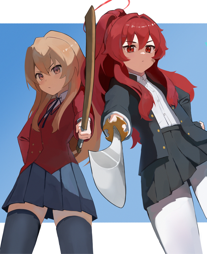 Taiga Aisaka & Ashihara Tsumori Koito