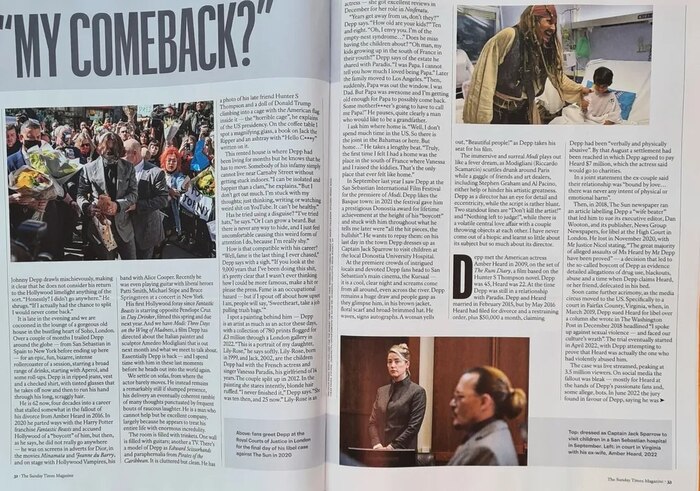 Джонни Депп: "Я был манекеном для краш-теста MeToo"